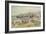 Near Freshwater, Isle of Wight (W/C over Pencil Heightened with White on Paper)-Myles Birket Foster-Framed Giclee Print