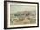 Near Freshwater, Isle of Wight (W/C over Pencil Heightened with White on Paper)-Myles Birket Foster-Framed Giclee Print