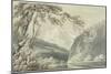 Near Grindelwald, C.1796 (Blue and Grey Wash over Graphite on Paper)-J. M. W. Turner-Mounted Giclee Print