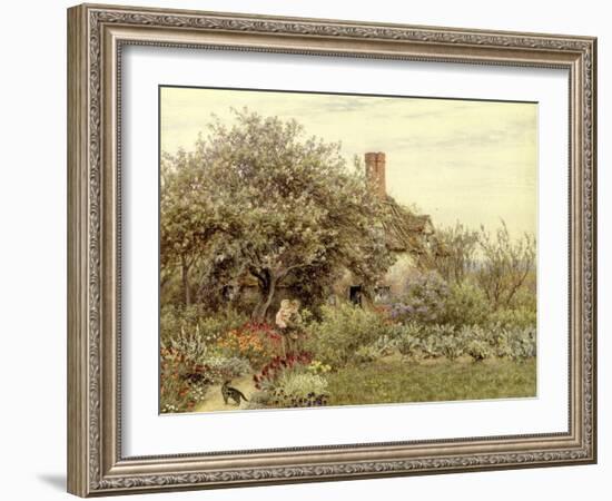 Near Hambledon-Helen Allingham-Framed Giclee Print