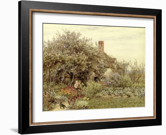 Near Hambledon-Helen Allingham-Framed Giclee Print