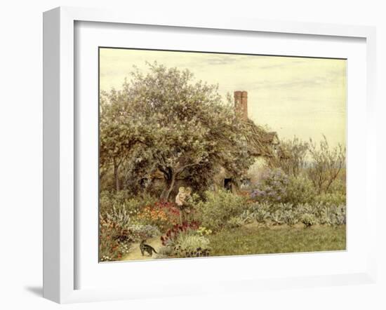 Near Hambledon-Helen Allingham-Framed Giclee Print