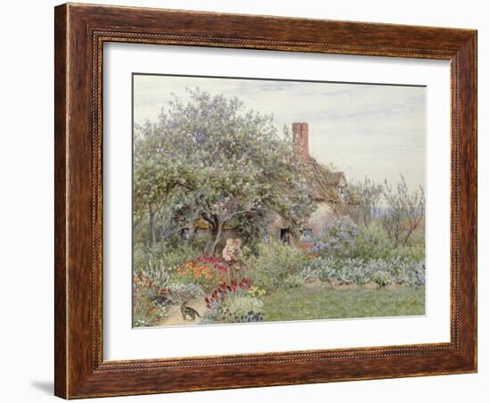 Near Hambledon-Helen Allingham-Framed Giclee Print