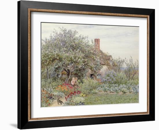 Near Hambledon-Helen Allingham-Framed Giclee Print