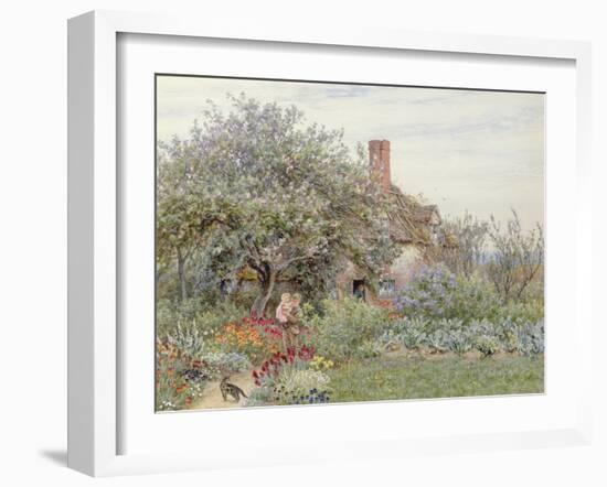 Near Hambledon-Helen Allingham-Framed Giclee Print