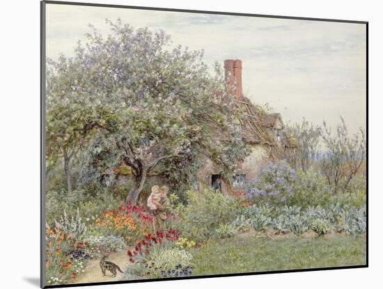 Near Hambledon-Helen Allingham-Mounted Giclee Print