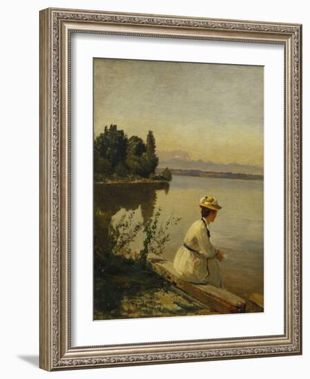 Near Leoni, by Starnberger See-Anders Andersen-Lundby-Framed Giclee Print