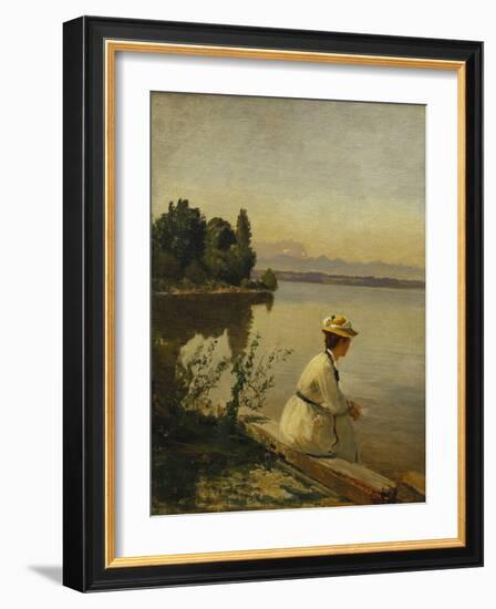 Near Leoni, by Starnberger See-Anders Andersen-Lundby-Framed Giclee Print