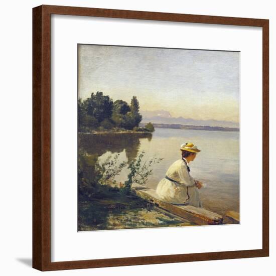 Near Leoni, by Starnberger See-Anders Andersen-Lundby-Framed Giclee Print