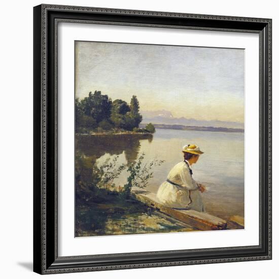 Near Leoni, by Starnberger See-Anders Andersen-Lundby-Framed Giclee Print