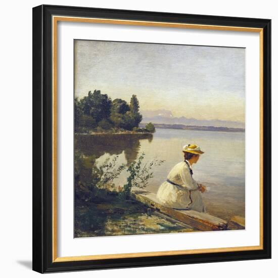 Near Leoni, by Starnberger See-Anders Andersen-Lundby-Framed Giclee Print