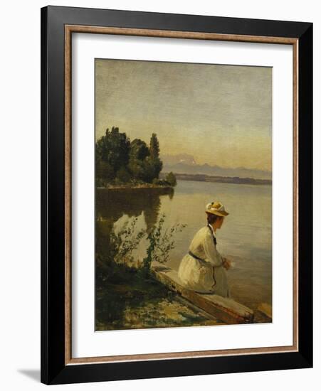 Near Leoni, by Starnberger See-Anders Andersen-Lundby-Framed Giclee Print