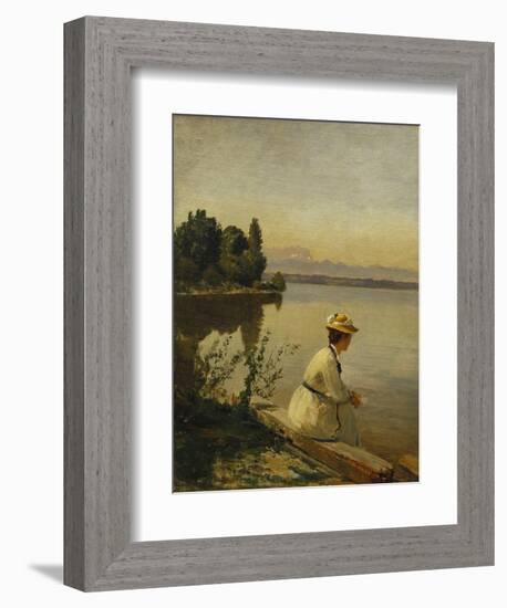 Near Leoni, by Starnberger See-Anders Andersen-Lundby-Framed Giclee Print