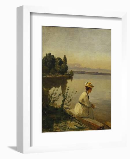 Near Leoni, by Starnberger See-Anders Andersen-Lundby-Framed Giclee Print