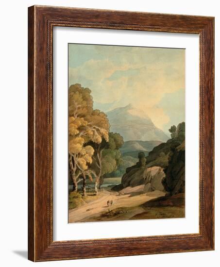 Near Maentwrog, North Wales-Francis Towne-Framed Giclee Print