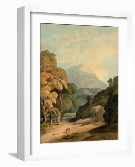 Near Maentwrog, North Wales-Francis Towne-Framed Giclee Print