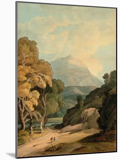 Near Maentwrog, North Wales-Francis Towne-Mounted Giclee Print