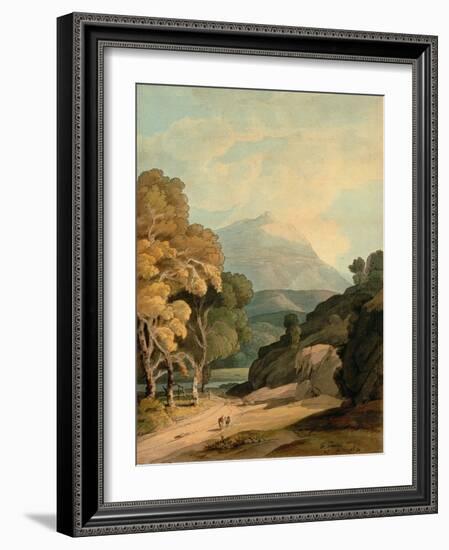 Near Maentwrog, North Wales-Francis Towne-Framed Giclee Print