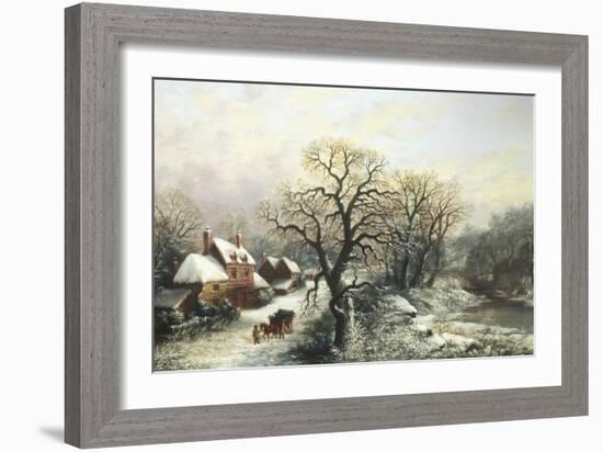 Near Malvern, Worcestershire, c.1882-William Stone-Framed Giclee Print