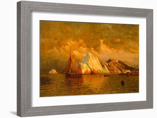 Near Midnight, Labrador, C.1880-William Bradford-Framed Giclee Print