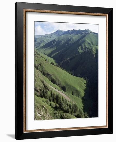 Near Narat, Tianshan (Tian Shan) Mountains, Xinjiang, China-Occidor Ltd-Framed Photographic Print