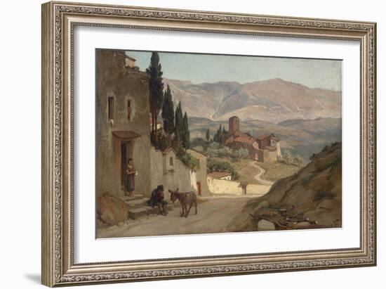 Near Perugia, 1870-Elihu Vedder-Framed Giclee Print