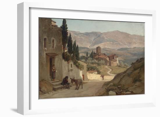 Near Perugia, 1870-Elihu Vedder-Framed Giclee Print