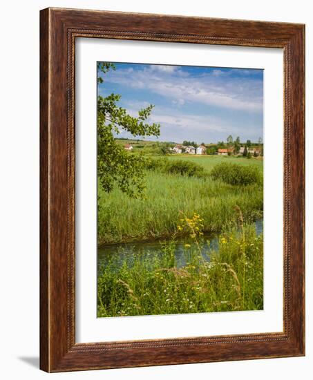 near Plaski, Karlovac County, Croatia. Rural scene.-null-Framed Photographic Print