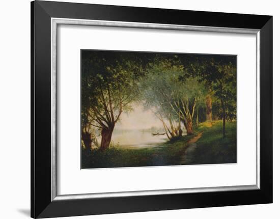 'Near Poissy, c1880, (1938)-Gilbert Munger-Framed Giclee Print