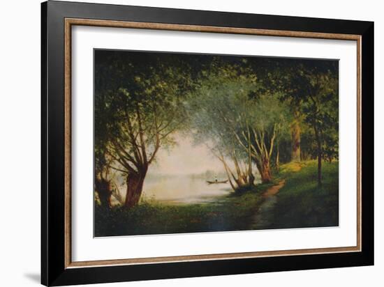 'Near Poissy, c1880, (1938)-Gilbert Munger-Framed Giclee Print