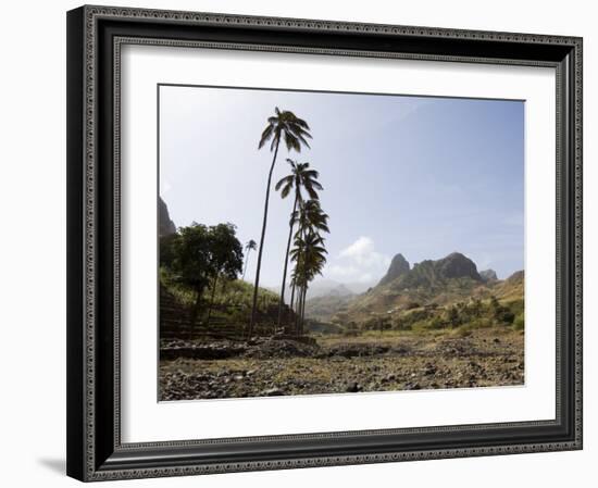 Near Ribiera Grande, Santo Antao, Cape Verde Islands, Africa-R H Productions-Framed Photographic Print