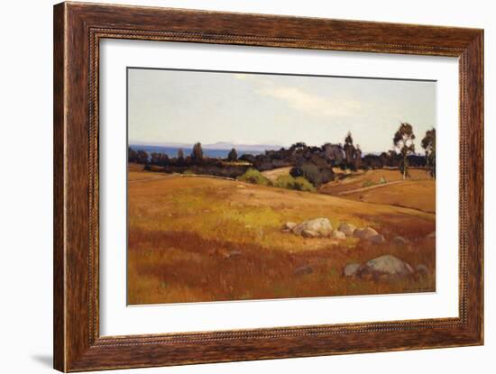 Near Santa Barbara-William Wendt-Framed Art Print