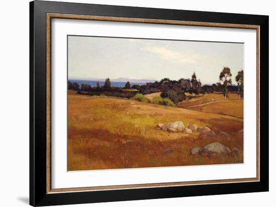 Near Santa Barbara-William Wendt-Framed Art Print