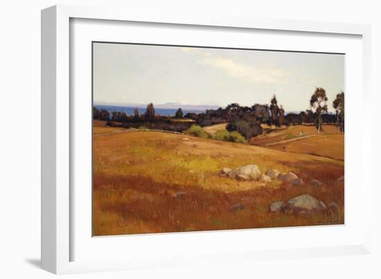 Near Santa Barbara-William Wendt-Framed Art Print