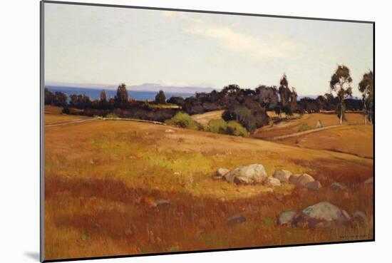 Near Santa Barbara-William Wendt-Mounted Art Print