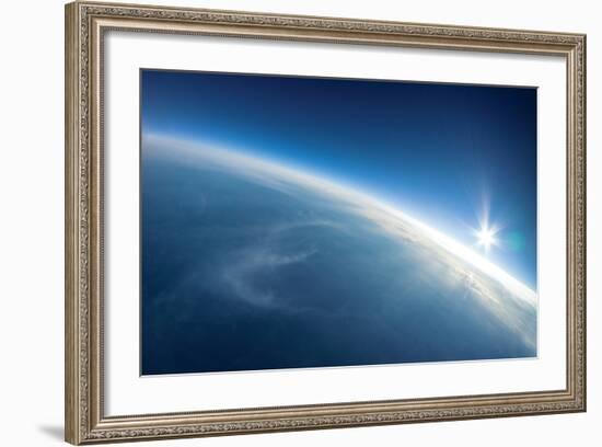 Near Space Photography - 20Km above Ground / Real Photo-dellm60-Framed Premium Giclee Print