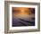 Near St Charles at Sunrise on the Mississippi River, Missouri, USA-Charles Gurche-Framed Photographic Print