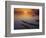 Near St Charles at Sunrise on the Mississippi River, Missouri, USA-Charles Gurche-Framed Photographic Print