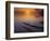 Near St Charles at Sunrise on the Mississippi River, Missouri, USA-Charles Gurche-Framed Photographic Print