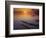 Near St Charles at Sunrise on the Mississippi River, Missouri, USA-Charles Gurche-Framed Photographic Print