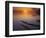 Near St Charles at Sunrise on the Mississippi River, Missouri, USA-Charles Gurche-Framed Photographic Print