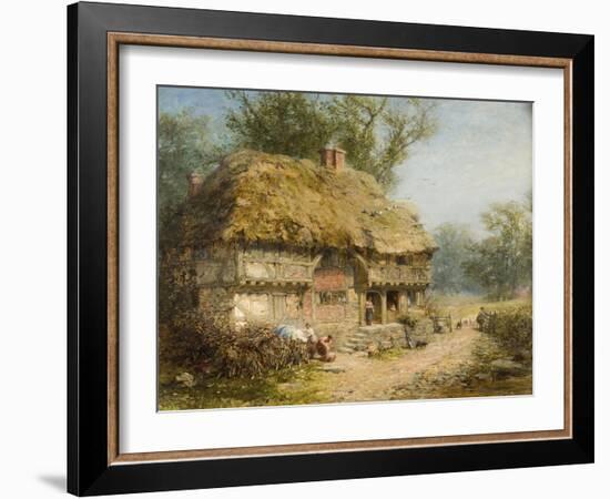 Near Stratford-On-Avon-James John Hill-Framed Giclee Print