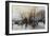 Near the Louvre, Paris-Eugene Galien-Laloue-Framed Giclee Print