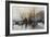 Near the Louvre, Paris-Eugene Galien-Laloue-Framed Giclee Print