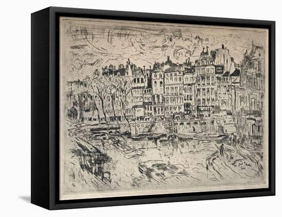 Near the Pont St Michel, 1915-John Marin-Framed Premier Image Canvas