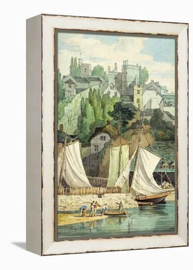 Near the Quay, Exeter-John White Abbott-Framed Premier Image Canvas