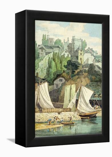 Near the Quay, Exeter-John White Abbott-Framed Premier Image Canvas