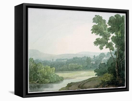 Near Washfield, Devon-John White Abbott-Framed Premier Image Canvas