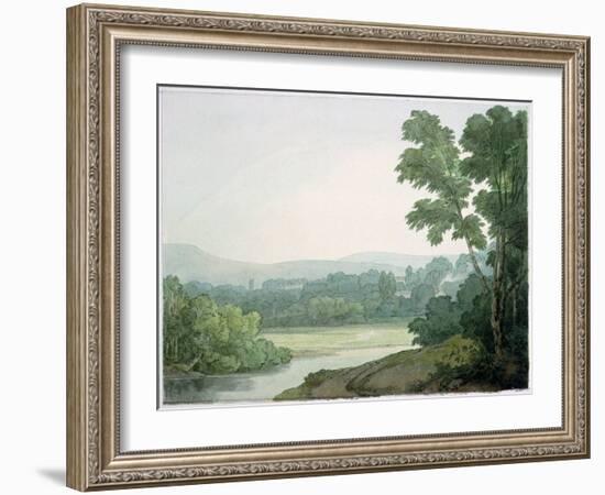 Near Washfield, Devon-John White Abbott-Framed Giclee Print