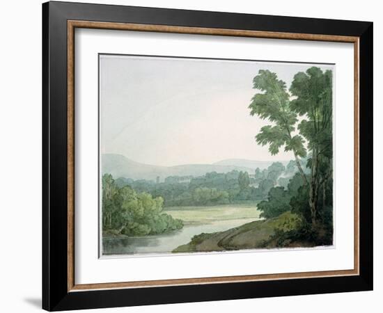 Near Washfield, Devon-John White Abbott-Framed Giclee Print